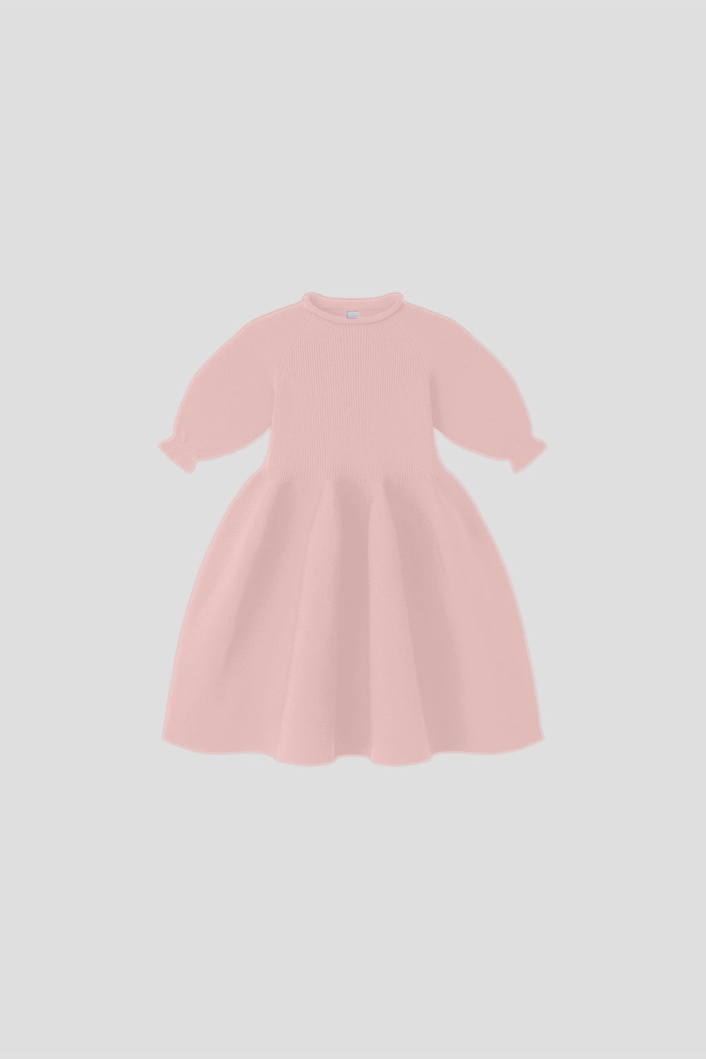 POTTERY KIDS PUFF SLEEVE DRESS - TEA ROSE