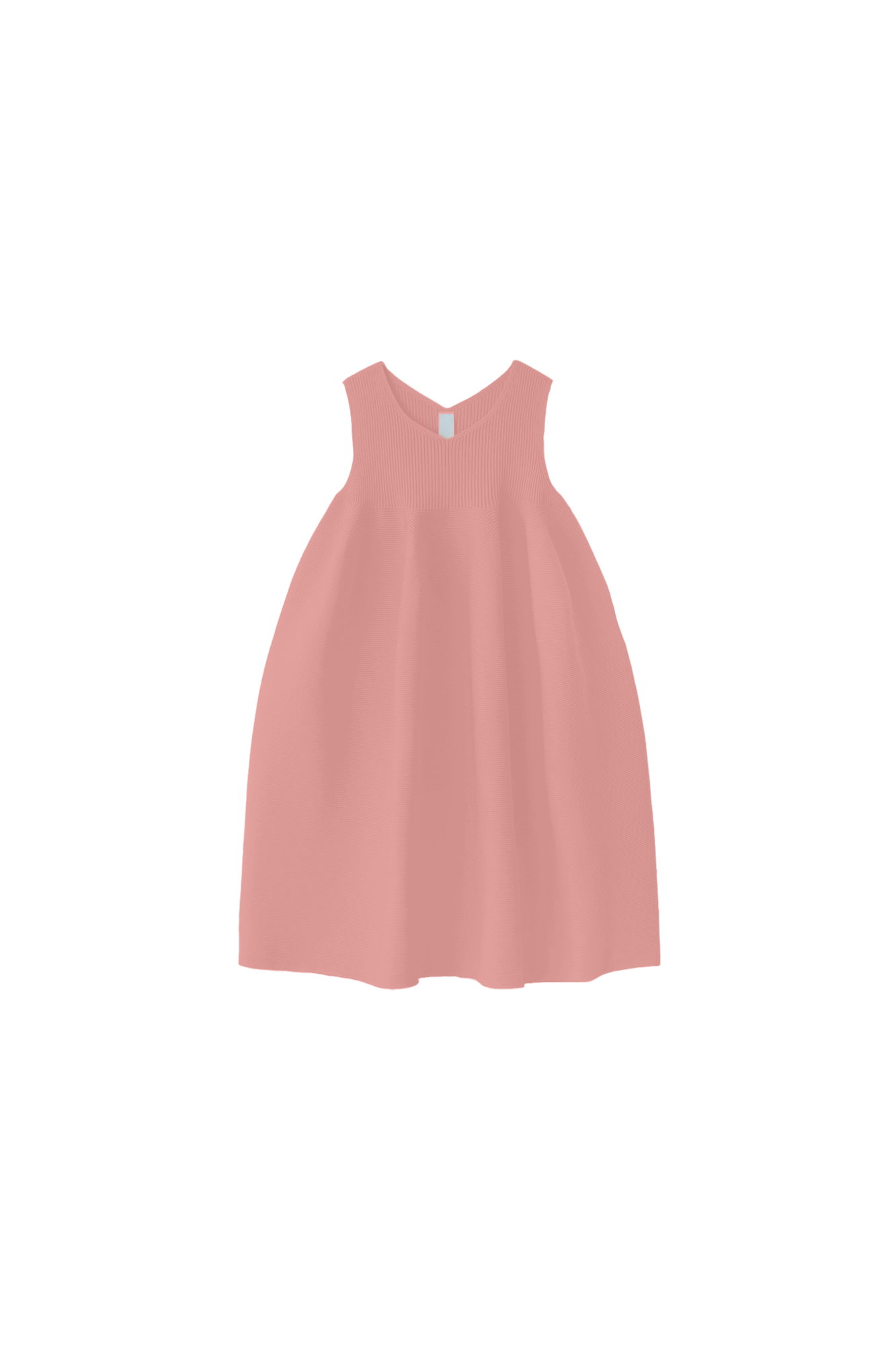POTTERY KIDS SLEEVELESS BUST FLARE DRESS - ONION PINK