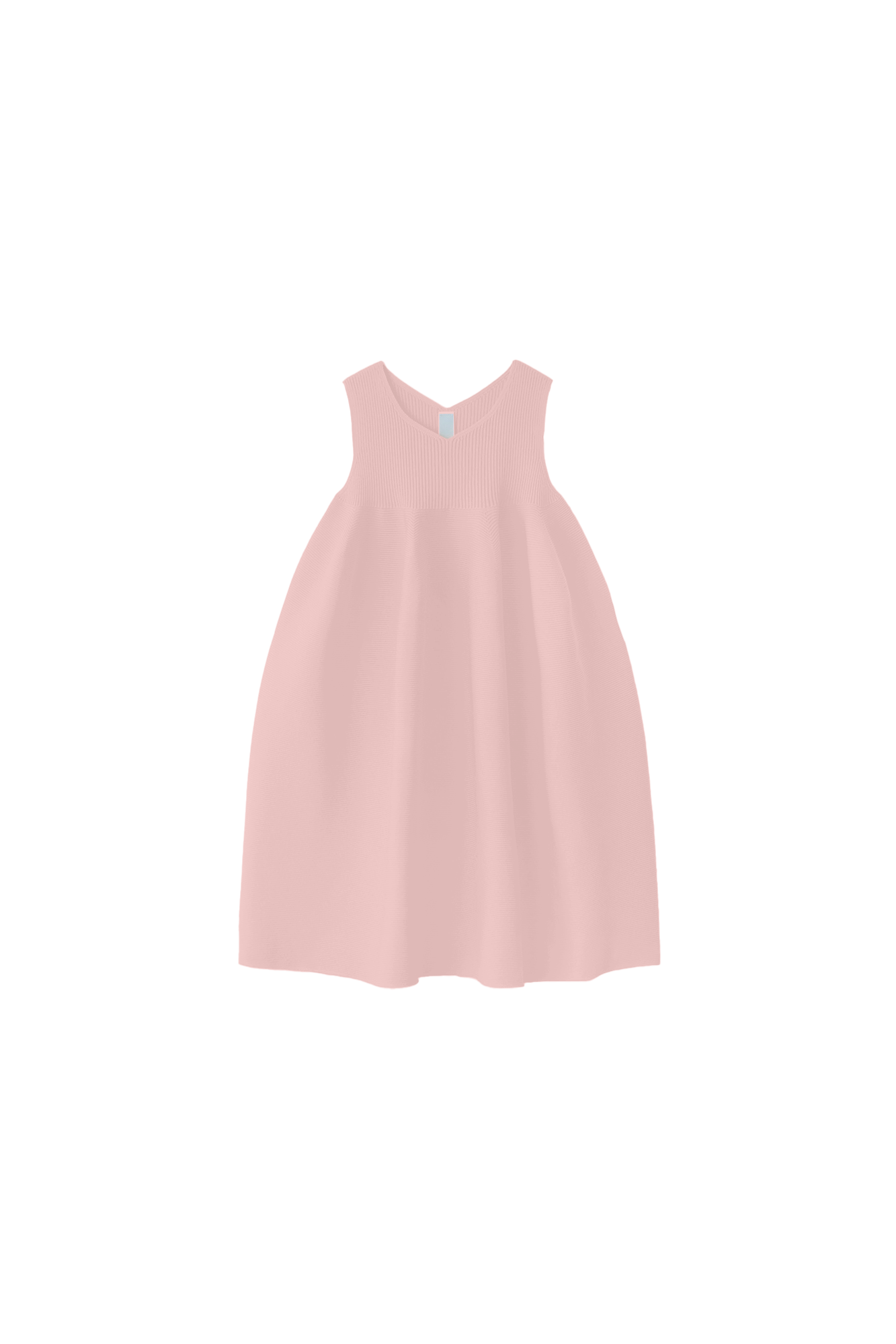 POTTERY KIDS SLEEVELESS BUST FLARE DRESS - TEA ROSE
