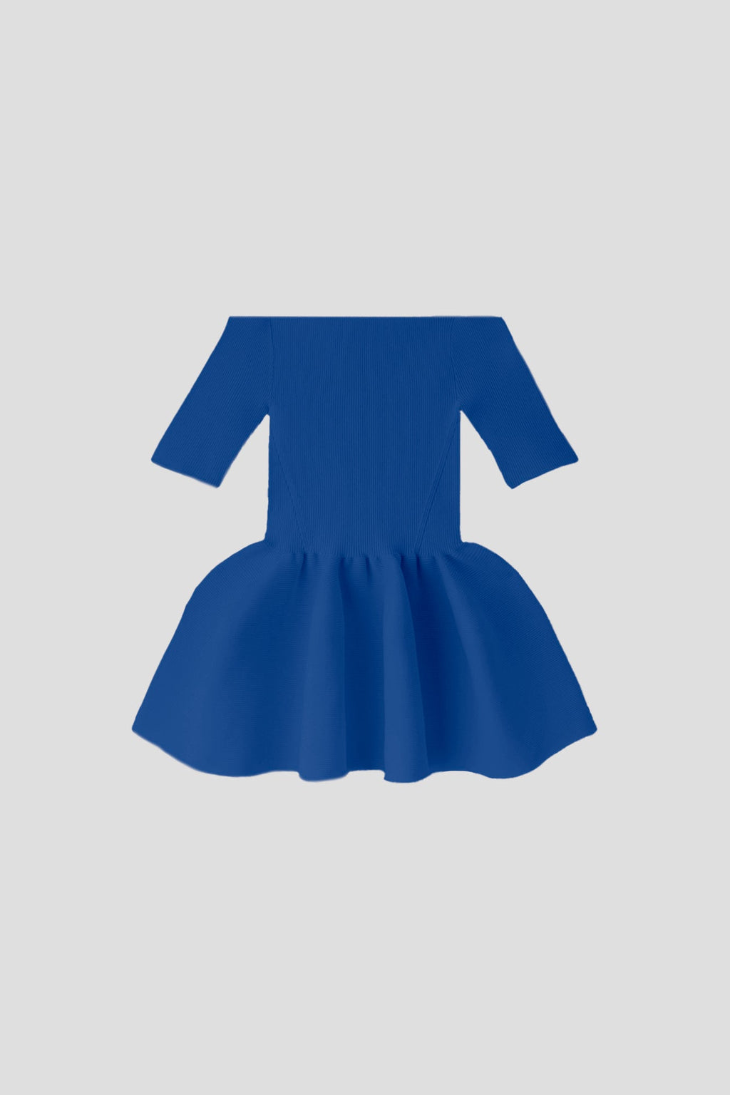 POTTERY HS OFF SHOULDER SHORT SLEEVE TOP - AZURE BLUE