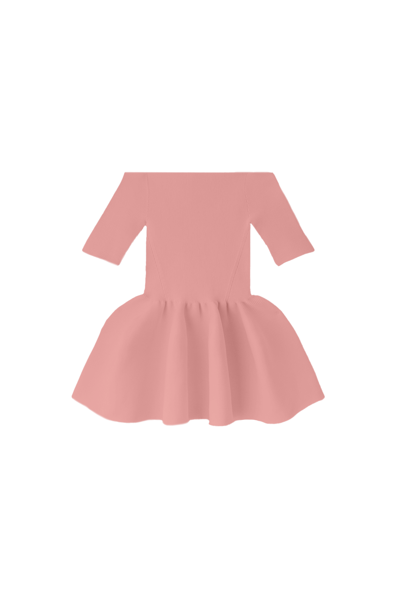 POTTERY HS OFF SHOULDER SHORT SLEEVE TOP - ONION PINK