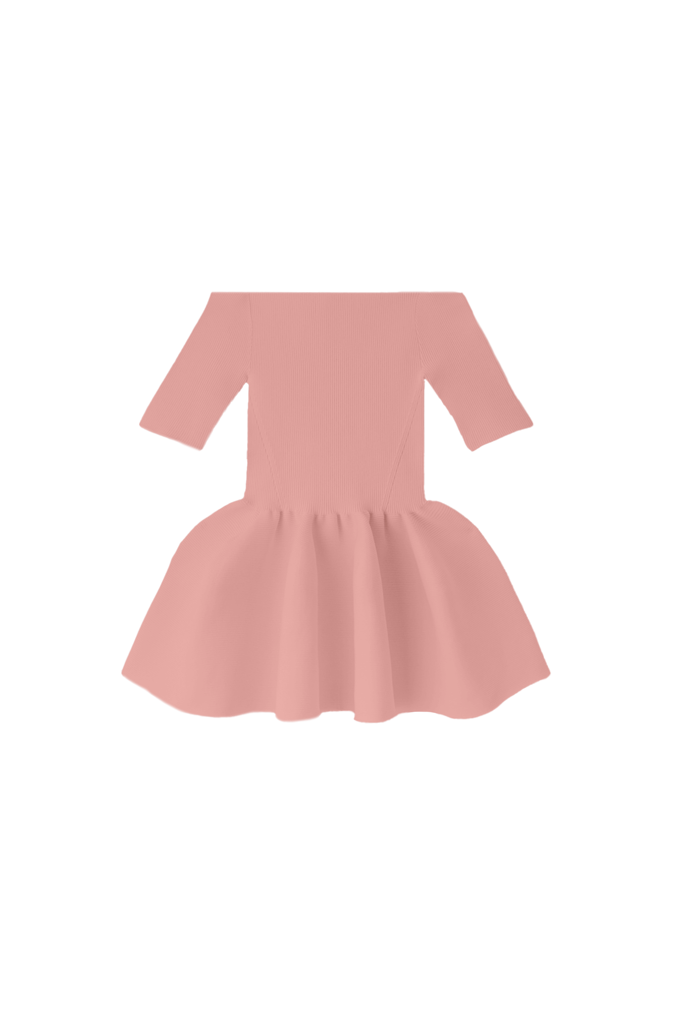 POTTERY HS OFF SHOULDER SHORT SLEEVE TOP - ONION PINK