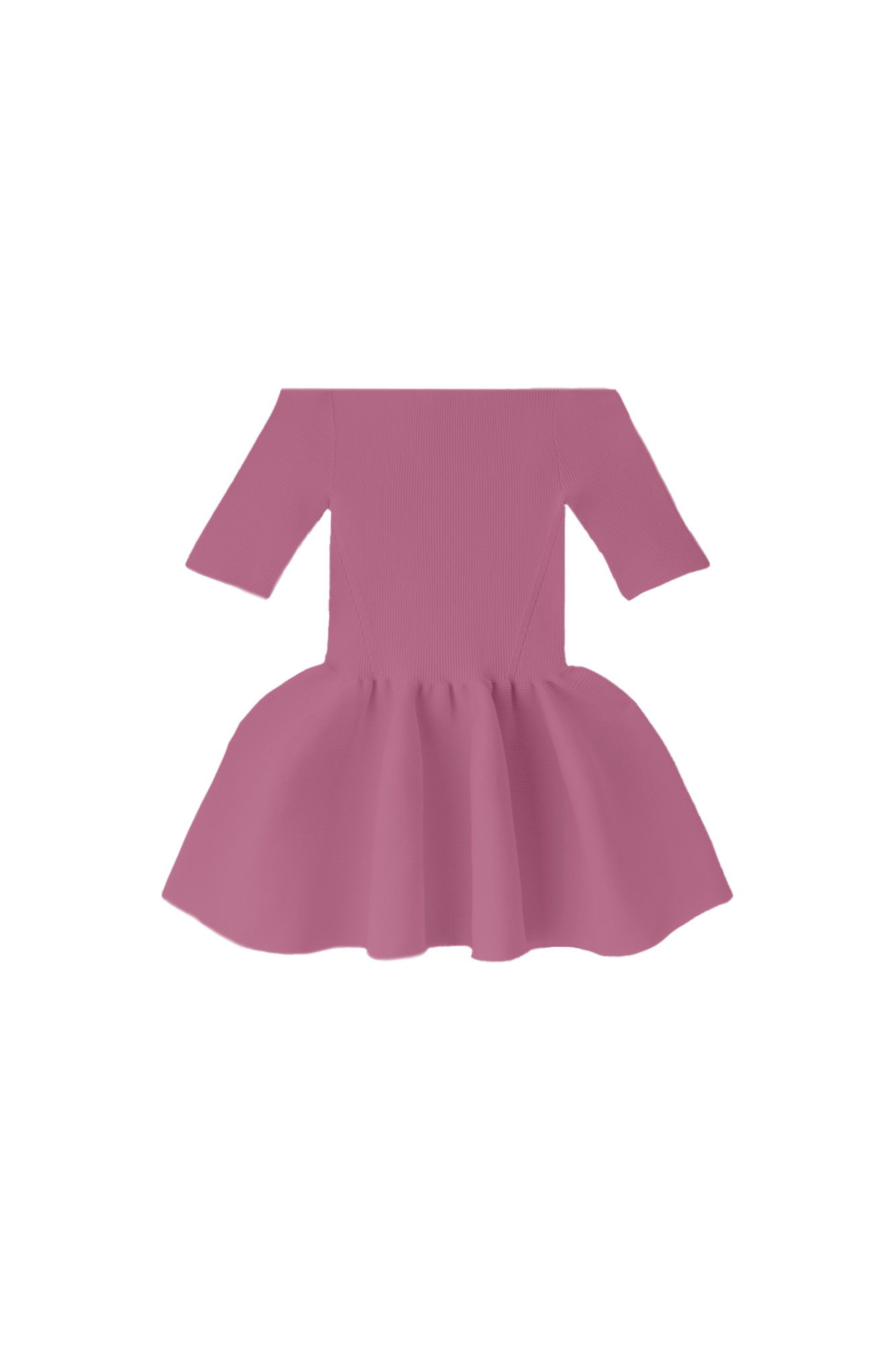 POTTERY HS OFF SHOULDER SHORT SLEEVE TOP - PASTEL VIOLET