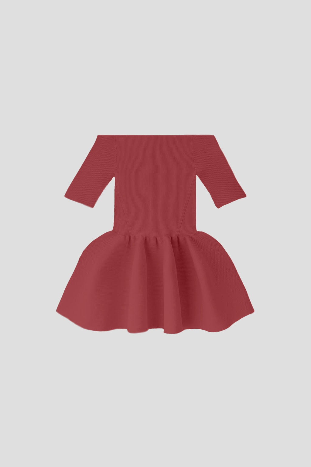 POTTERY HS OFF SHOULDER SHORT SLEEVE TOP - ROUGE BLUSH