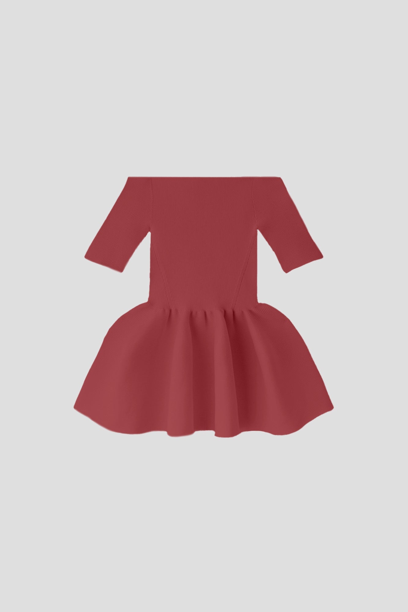 POTTERY HS OFF SHOULDER SHORT SLEEVE TOP - ROUGE BLUSH
