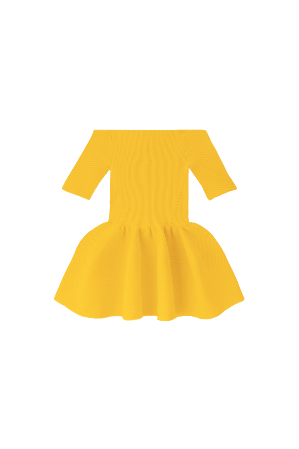 POTTERY HS OFF SHOULDER SHORT SLEEVE TOP - SUNFLOWER