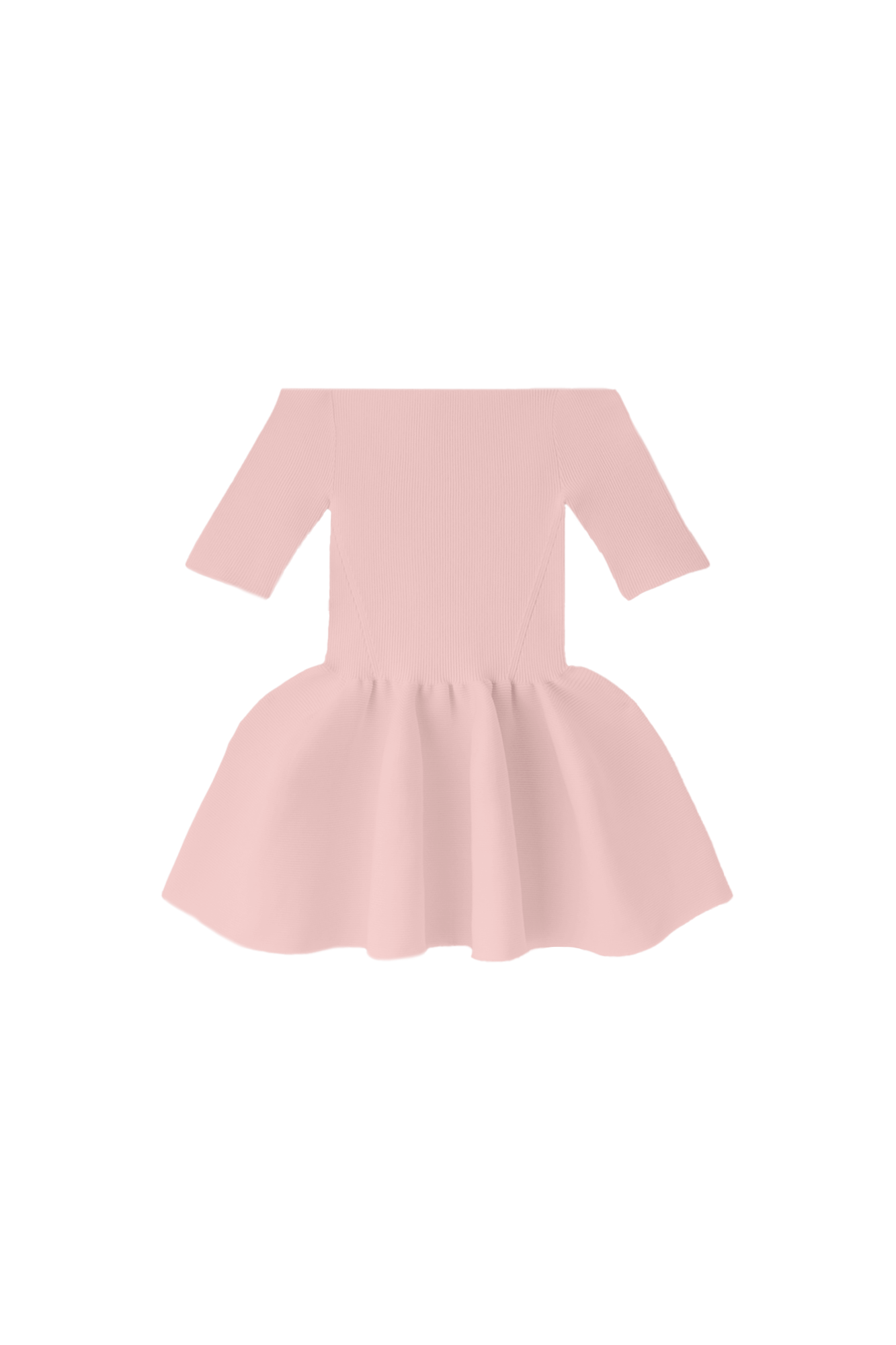 POTTERY HS OFF SHOULDER SHORT SLEEVE TOP - TEA ROSE