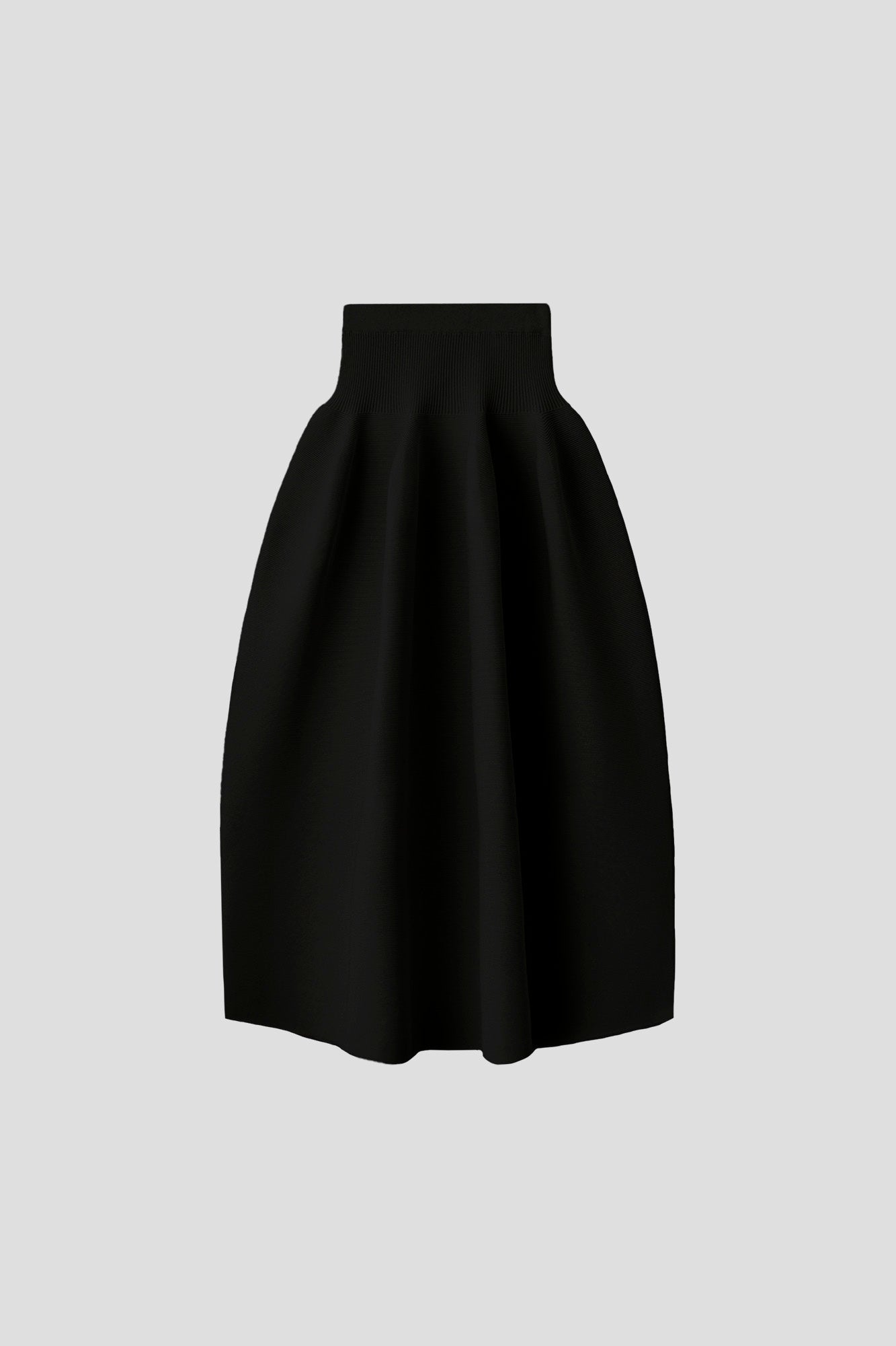 POTTERY SKIRT - BLACK