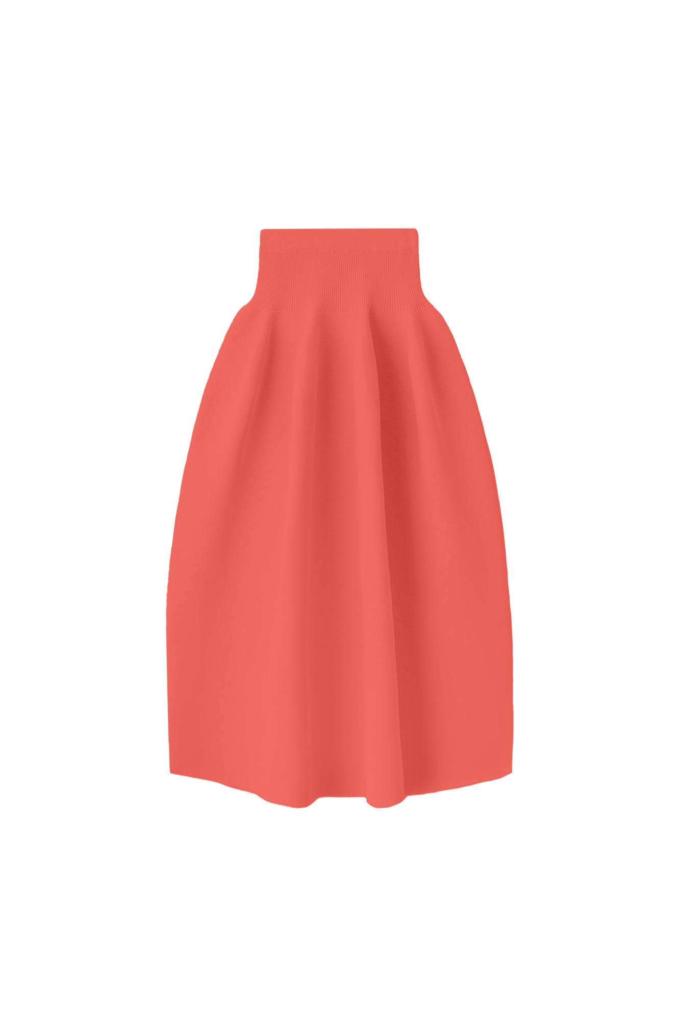 POTTERY SKIRT - CORAL PINK