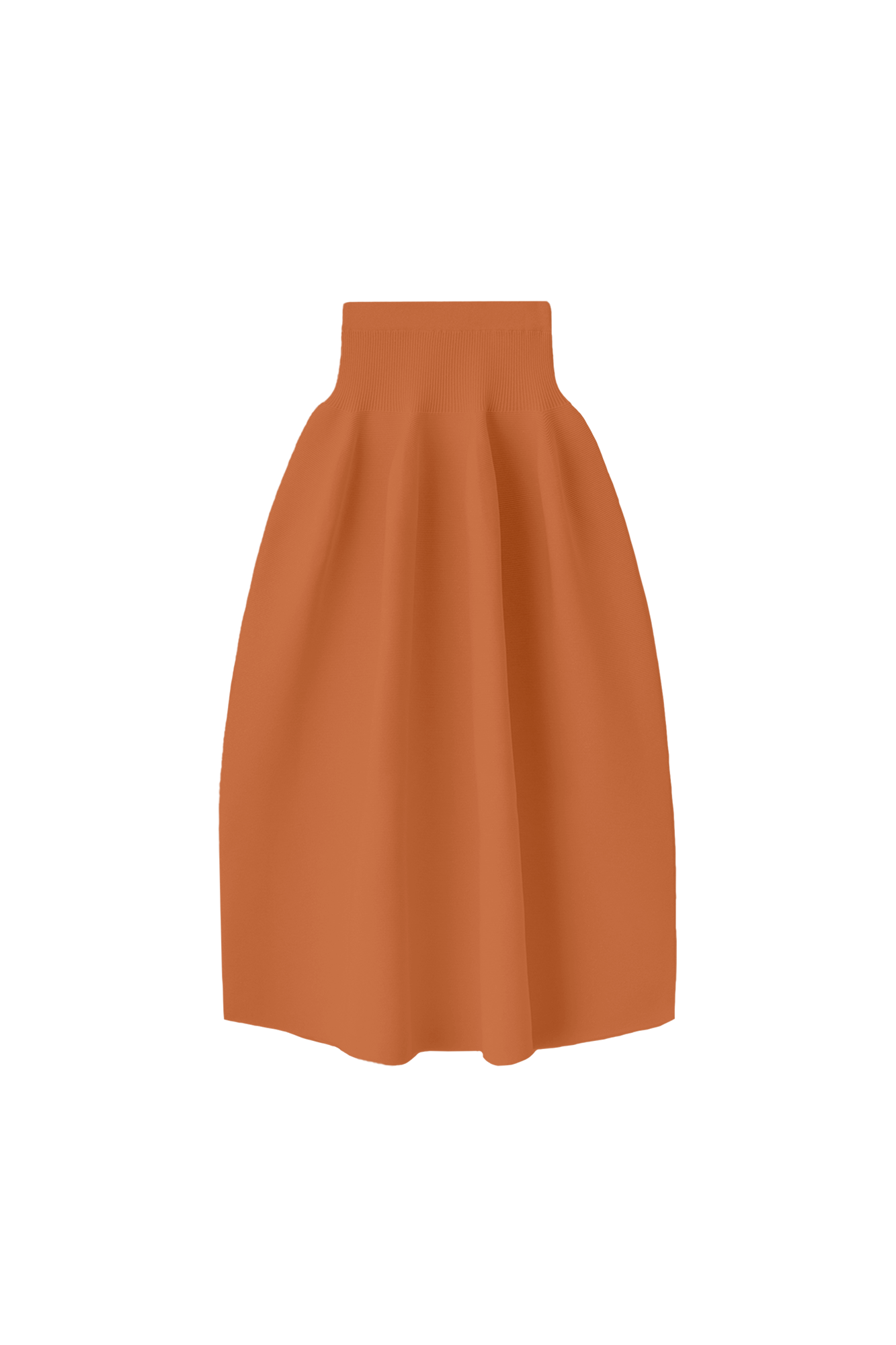 POTTERY SKIRT - ORANGE OCHRE