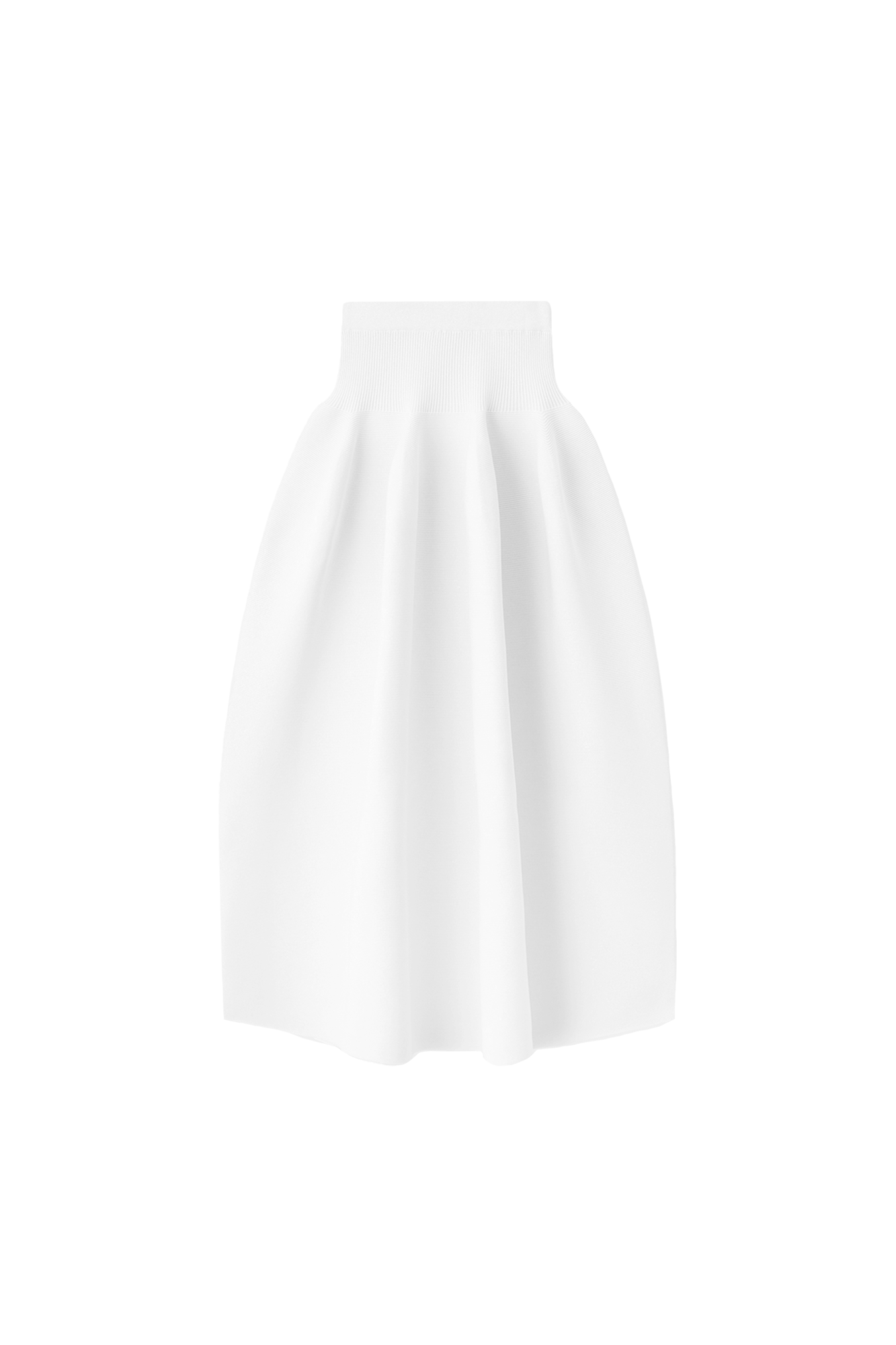 POTTERY SKIRT - WHITE