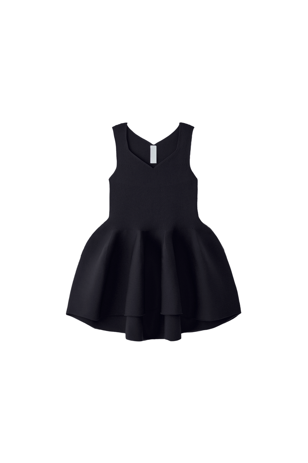 POTTERY SLEEVELESS TOP - NAVY