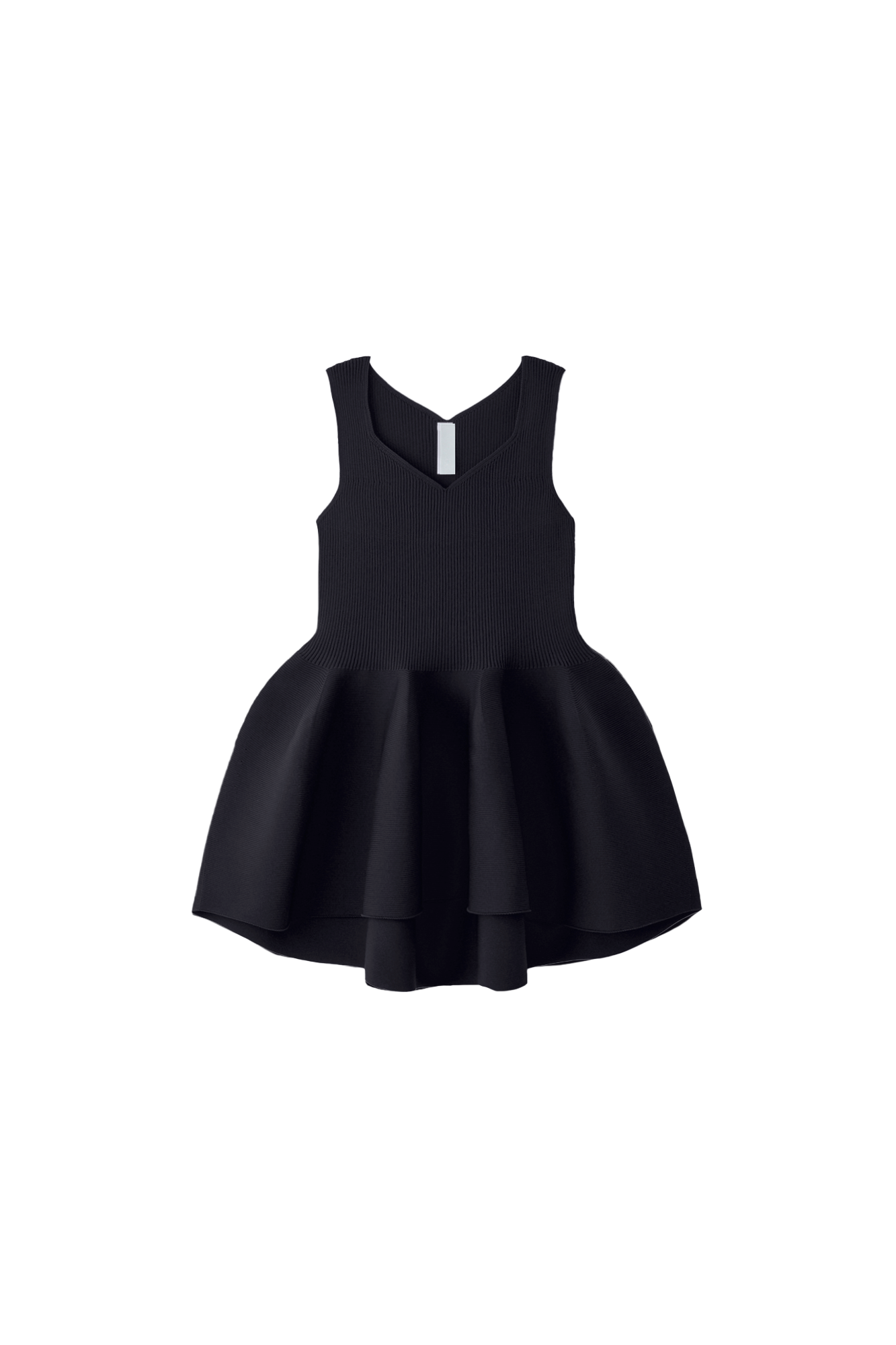 POTTERY SLEEVELESS TOP - NAVY