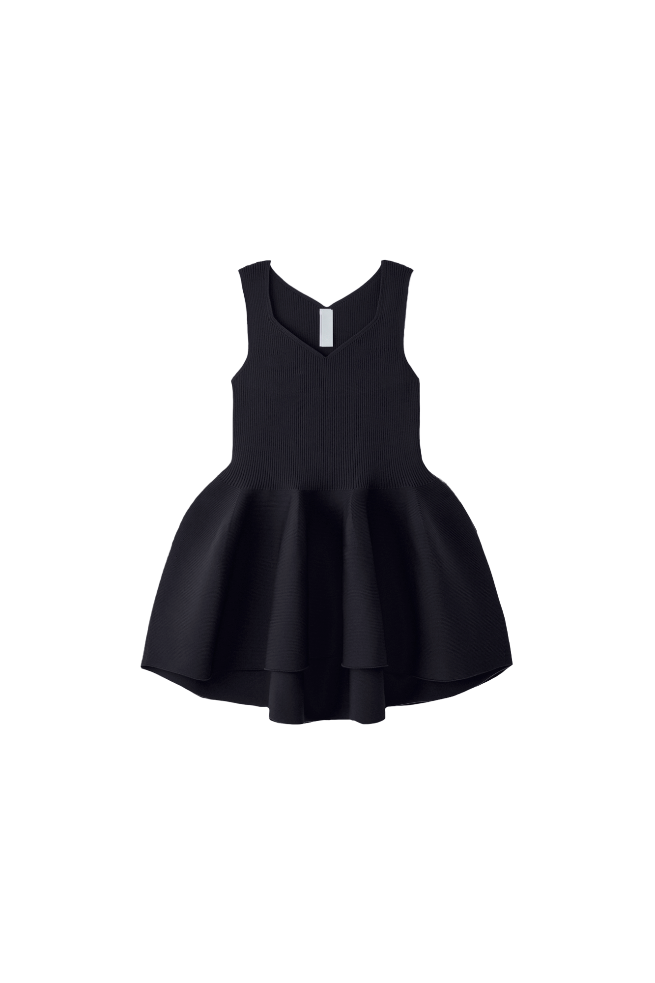POTTERY SLEEVELESS TOP - NAVY
