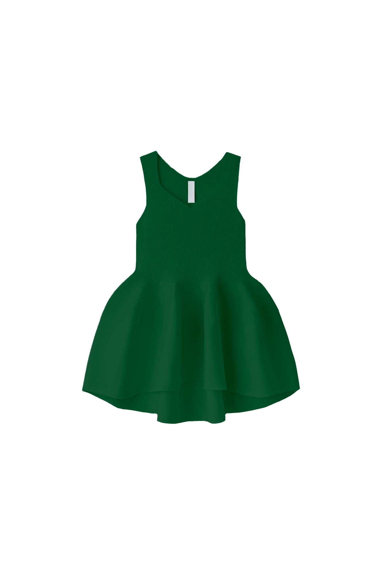 POTTERY SLEEVELESS TOP - PINE GREEN