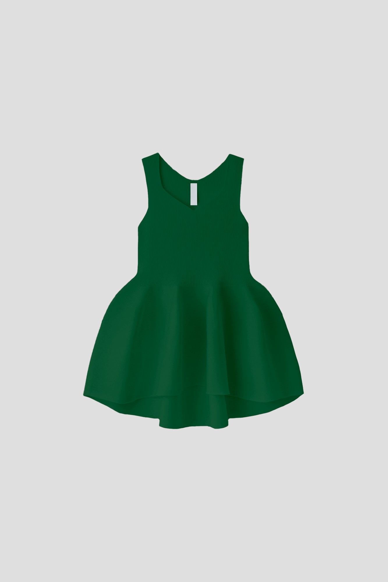 POTTERY SLEEVELESS TOP - PINE GREEN