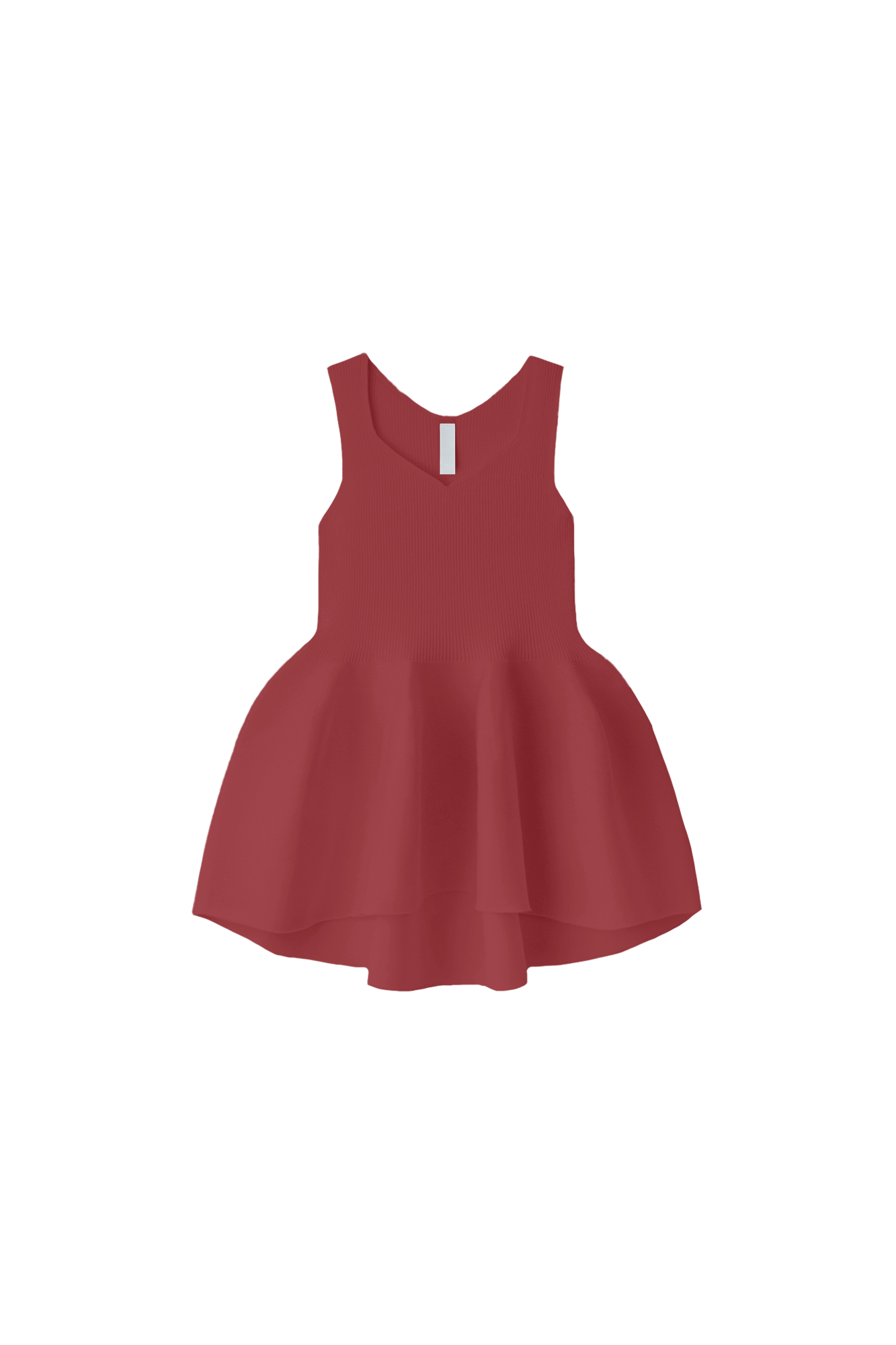 POTTERY SLEEVELESS TOP - ROUGE BLUSH