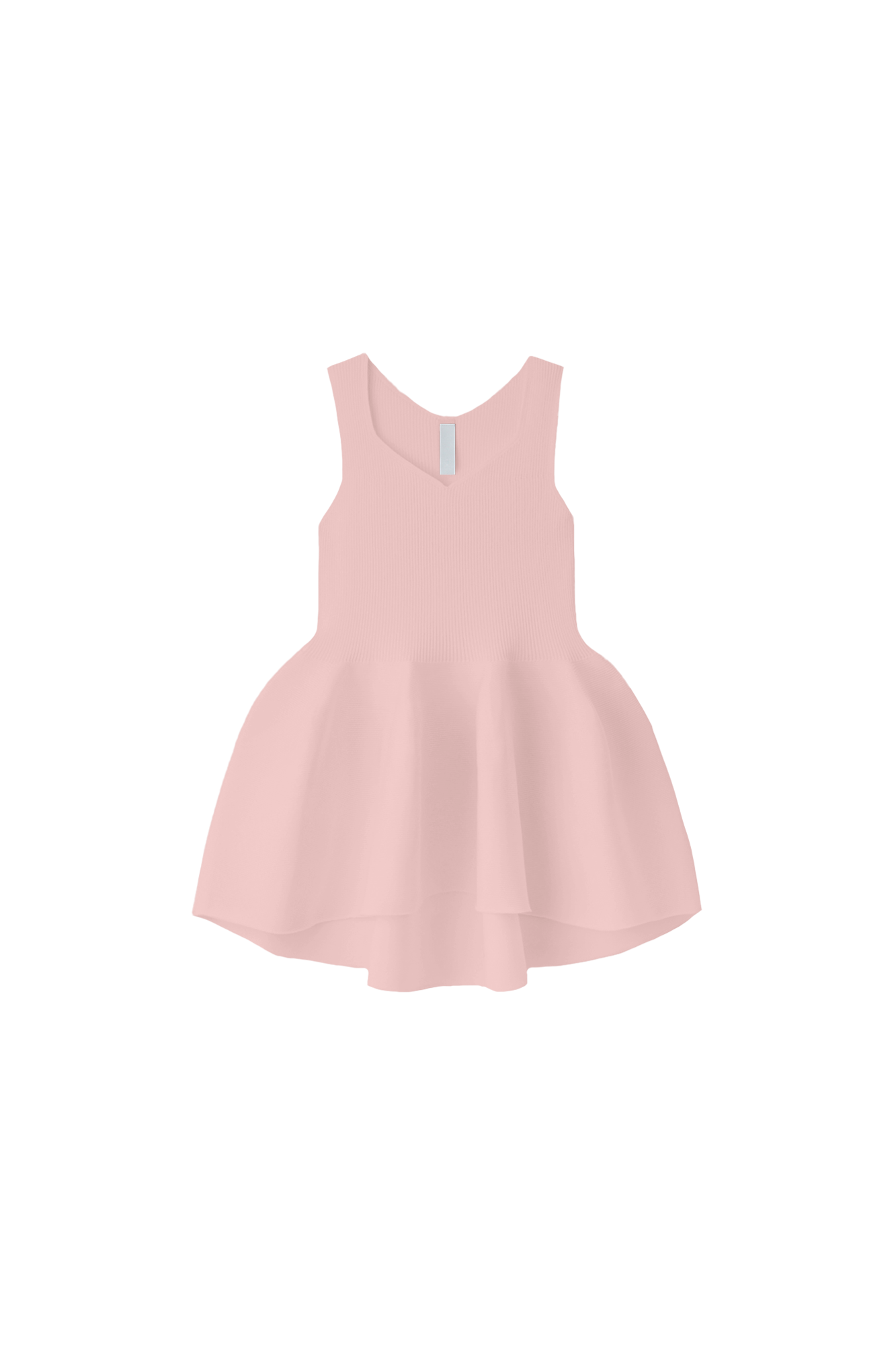 POTTERY SLEEVELESS TOP - TEA ROSE