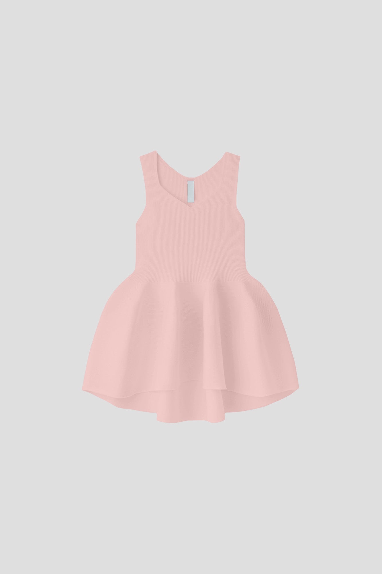 POTTERY SLEEVELESS TOP - TEA ROSE