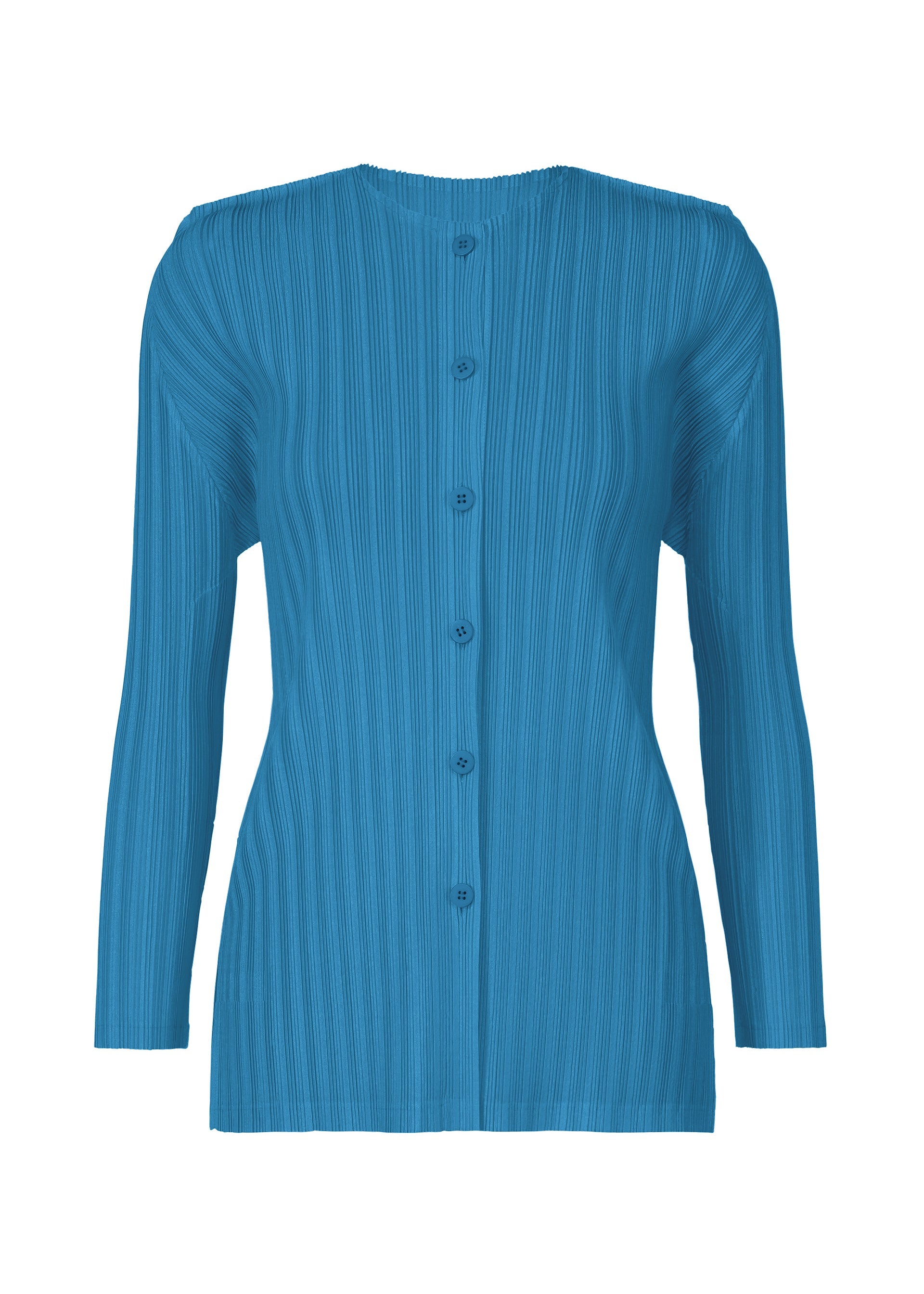 Rib Pleats February - DEEP BLUE