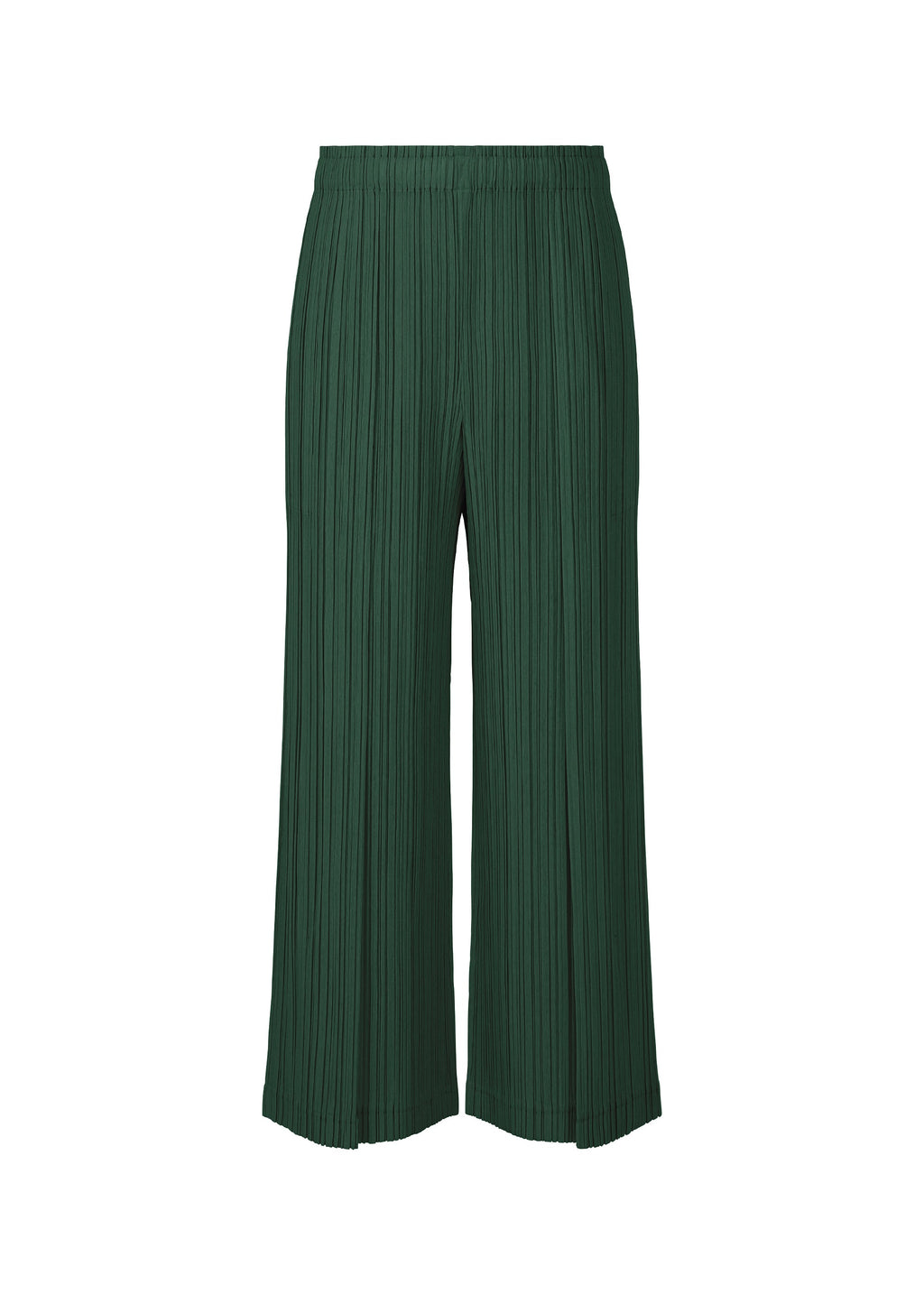 Ramie Pleats - DARK GREEN