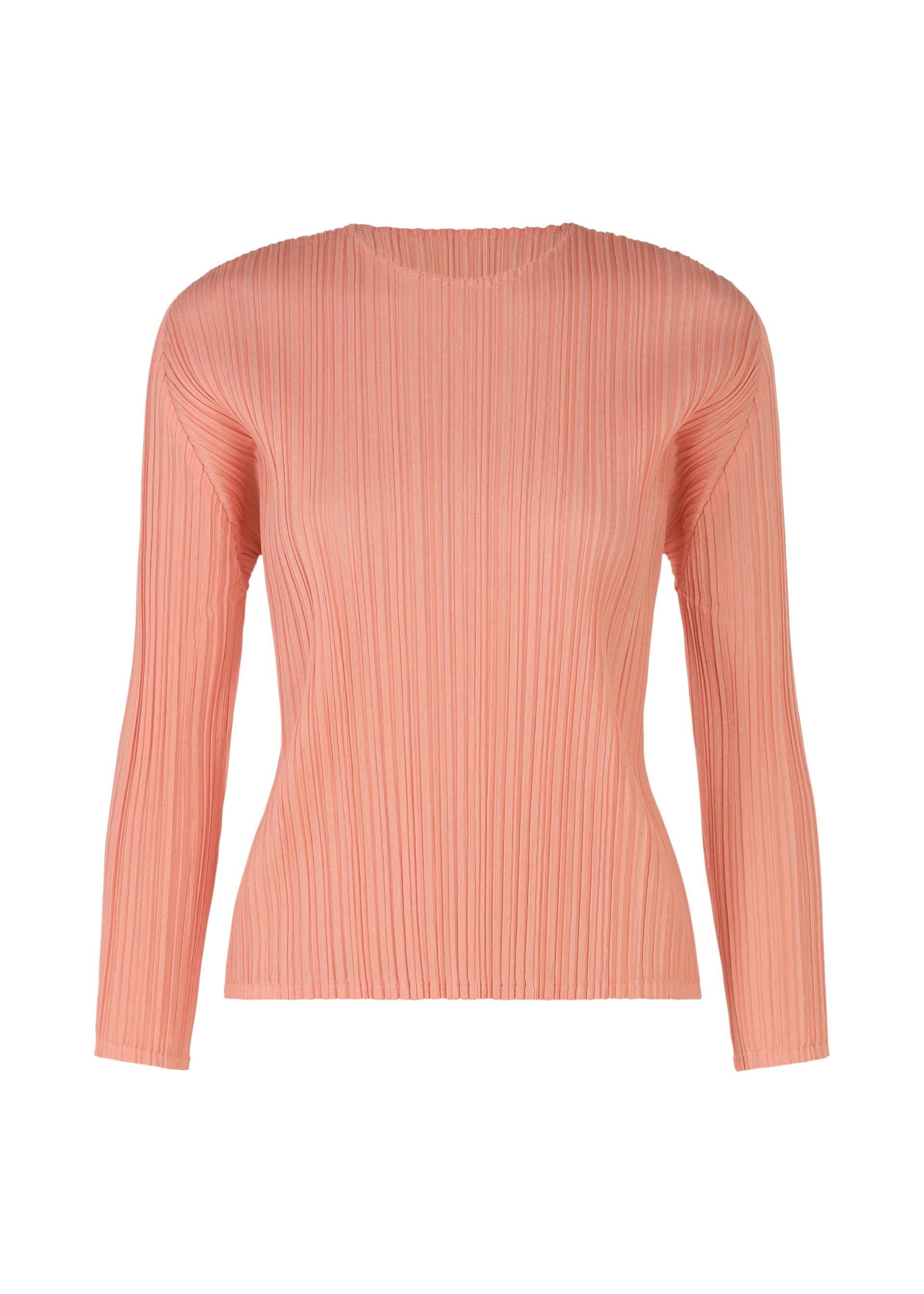 Ramie Pleats - CORAL PINK