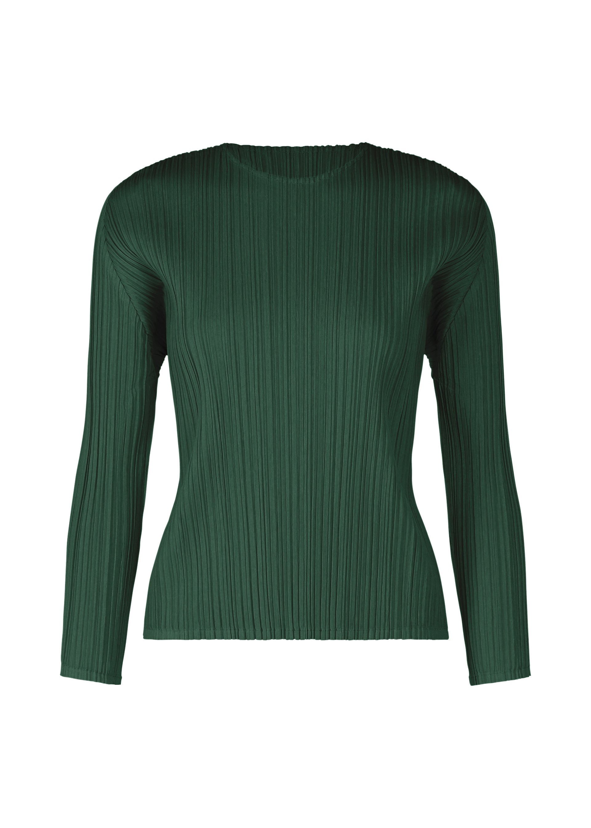 Ramie Pleats - DARK GREEN
