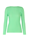 Soft Pleats - SPRING GREEN
