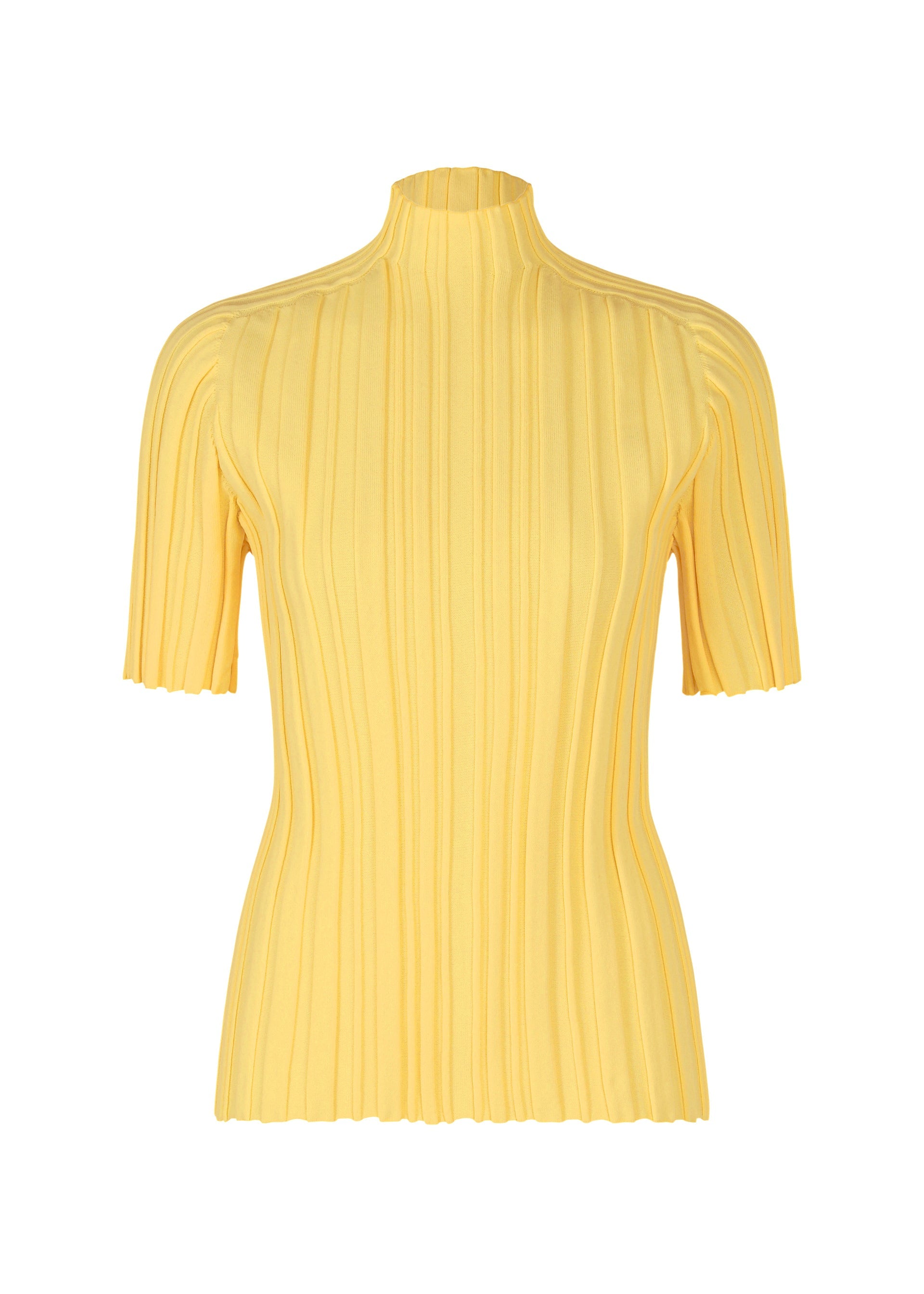Rib Knit - CREAM YELLOW