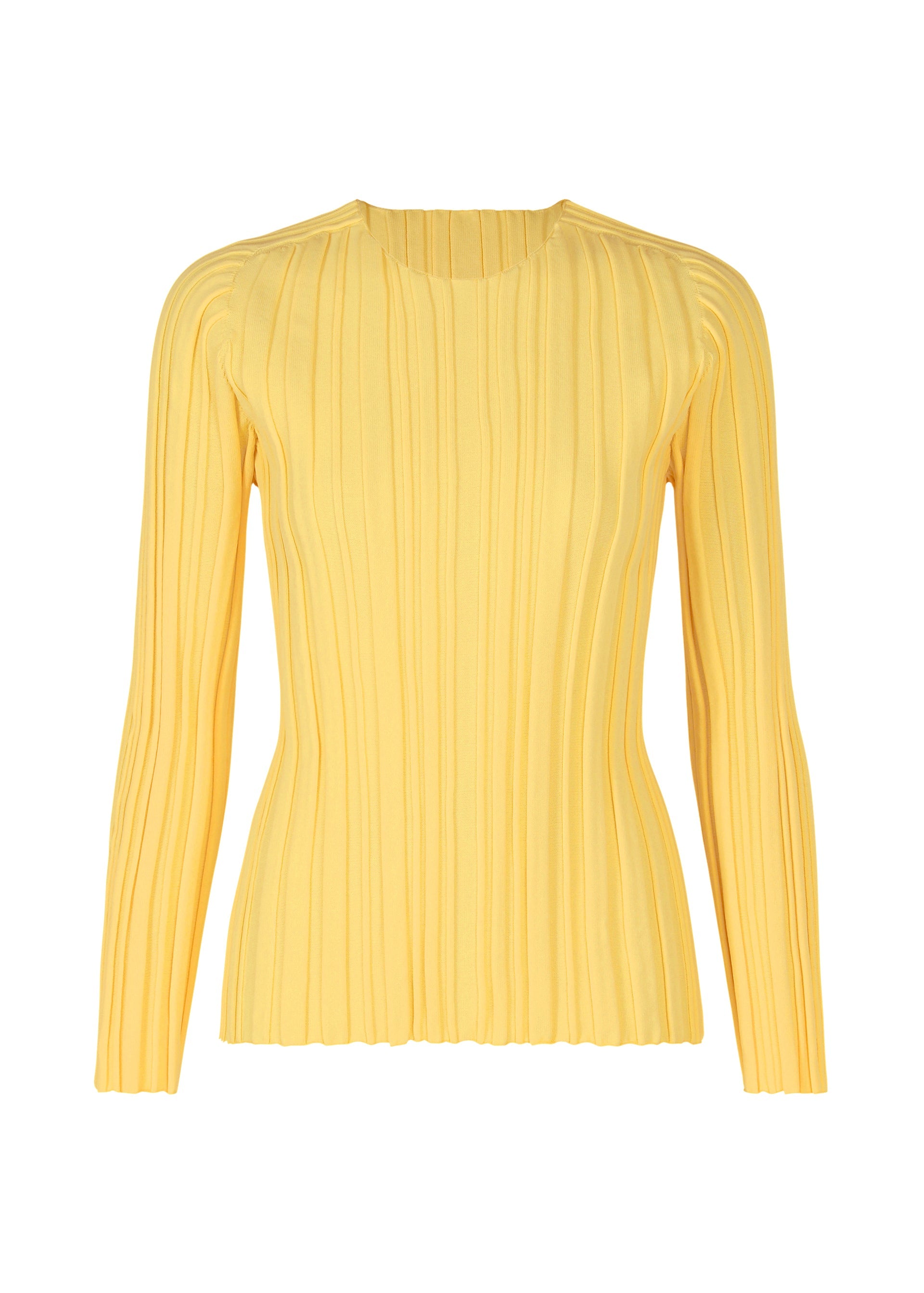 Rib Knit - CREAM YELLOW