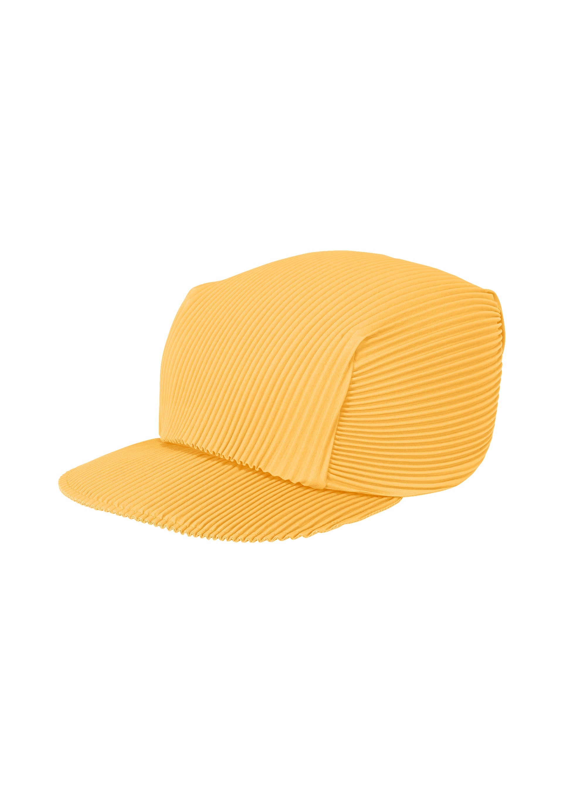 Pleats Cap - YELLOW