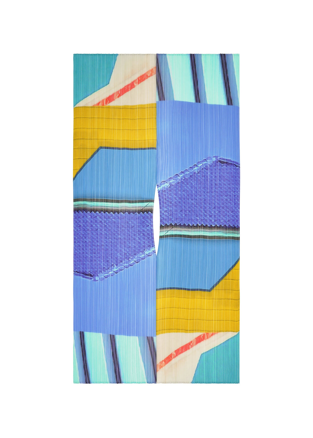 City Collage Madame-T - BLUE×YELLOW