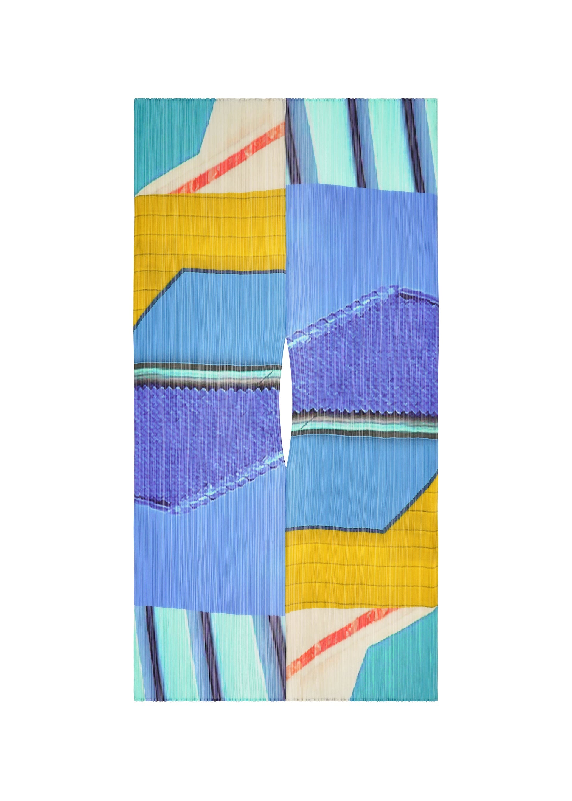 City Collage Madame-T - BLUE×YELLOW