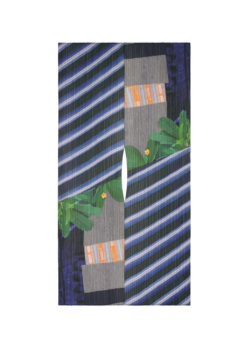 City Collage Madame-T - GRAY×NAVY