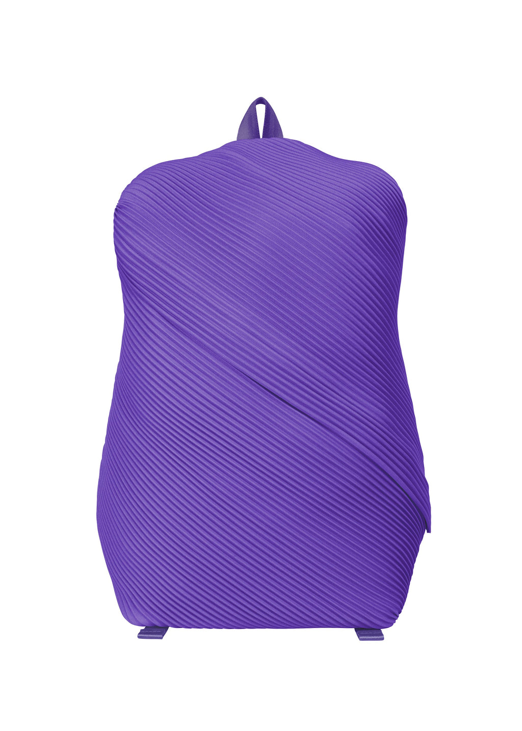 Bias Pleats Backpack - PURPLE