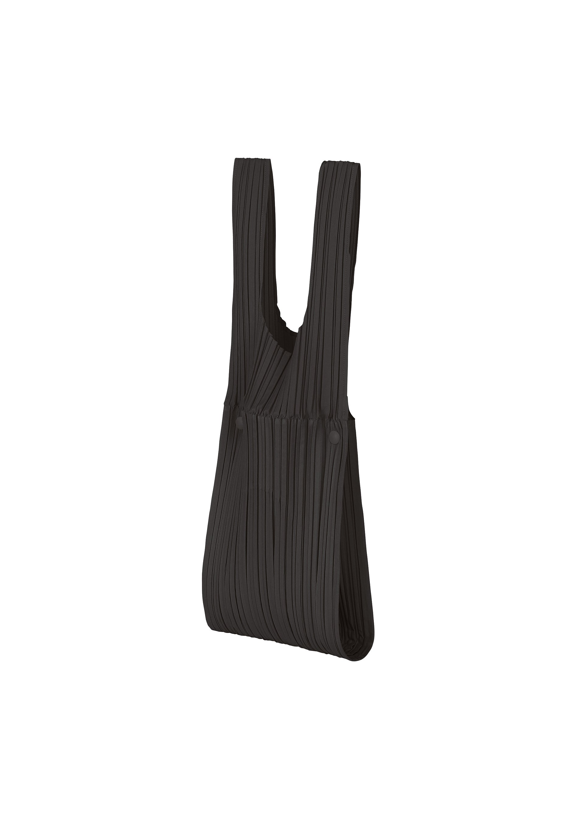Pleats Bridge Bag - BLACK