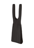 Pleats Bridge Bag - BLACK