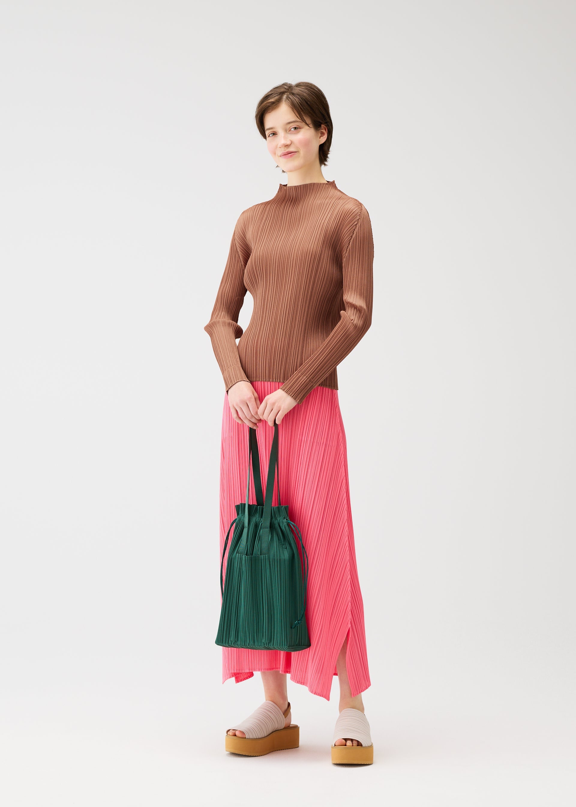 Pleats Tote Bag
