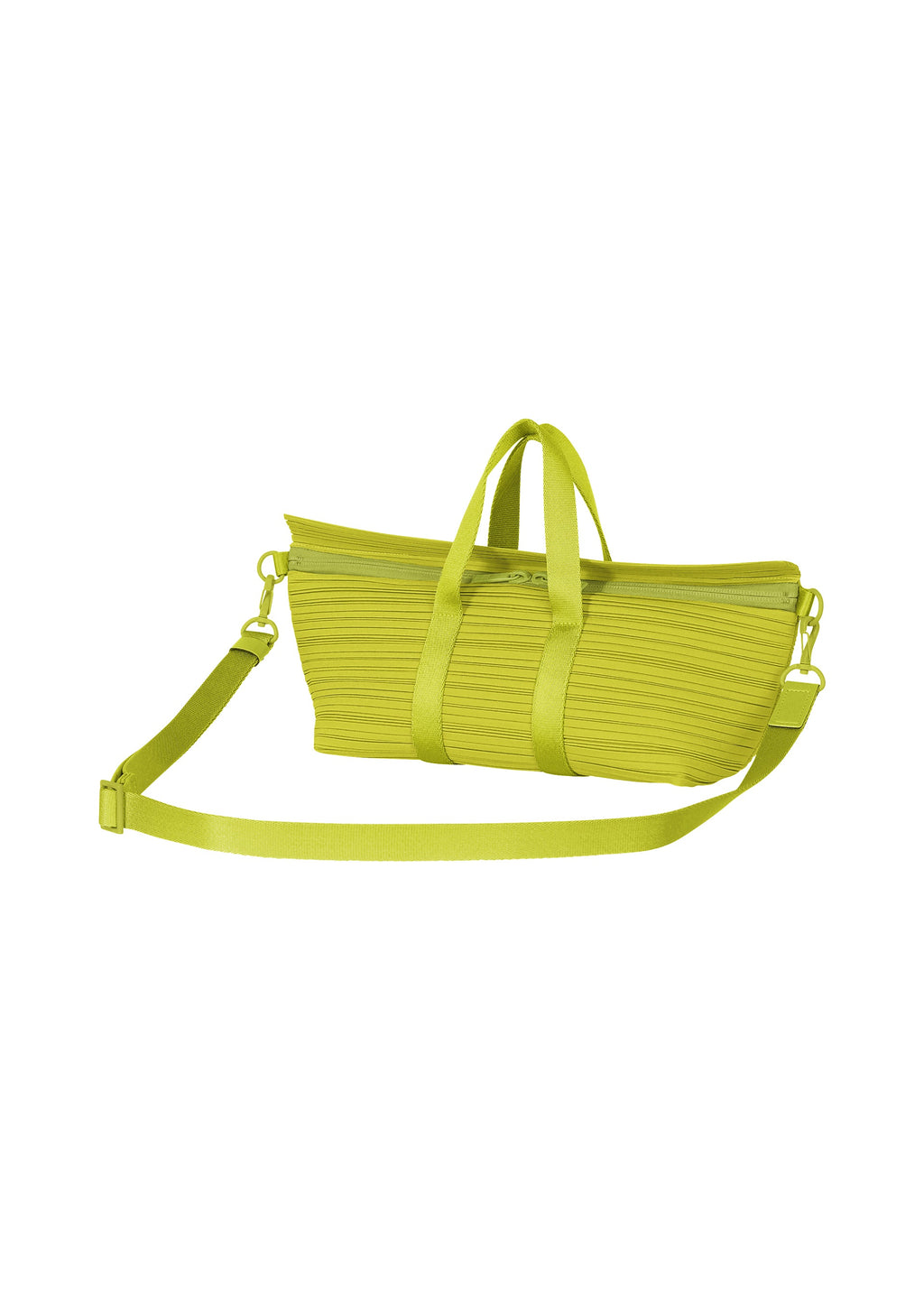 Pleats Boston Bag