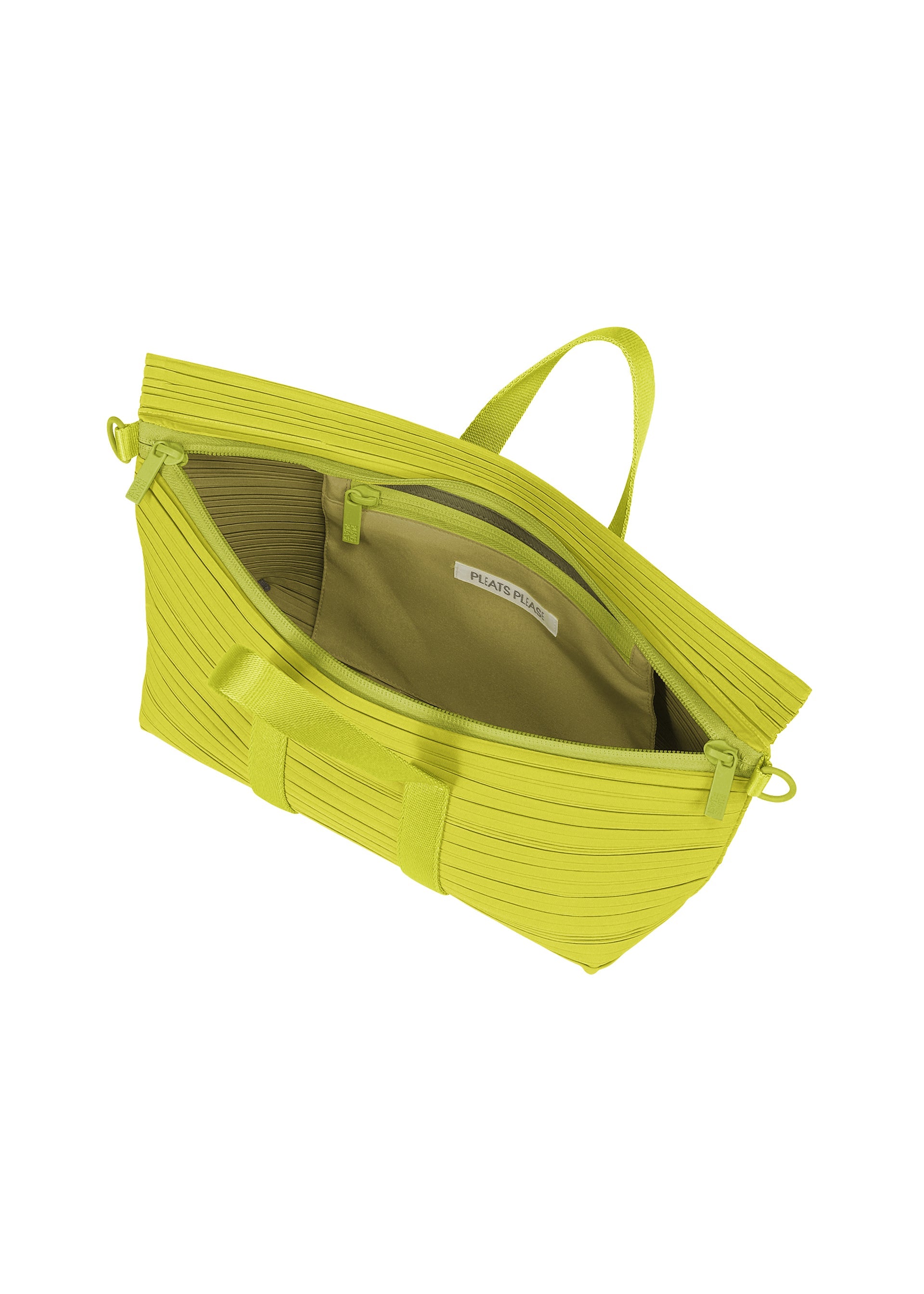 Pleats Boston Bag