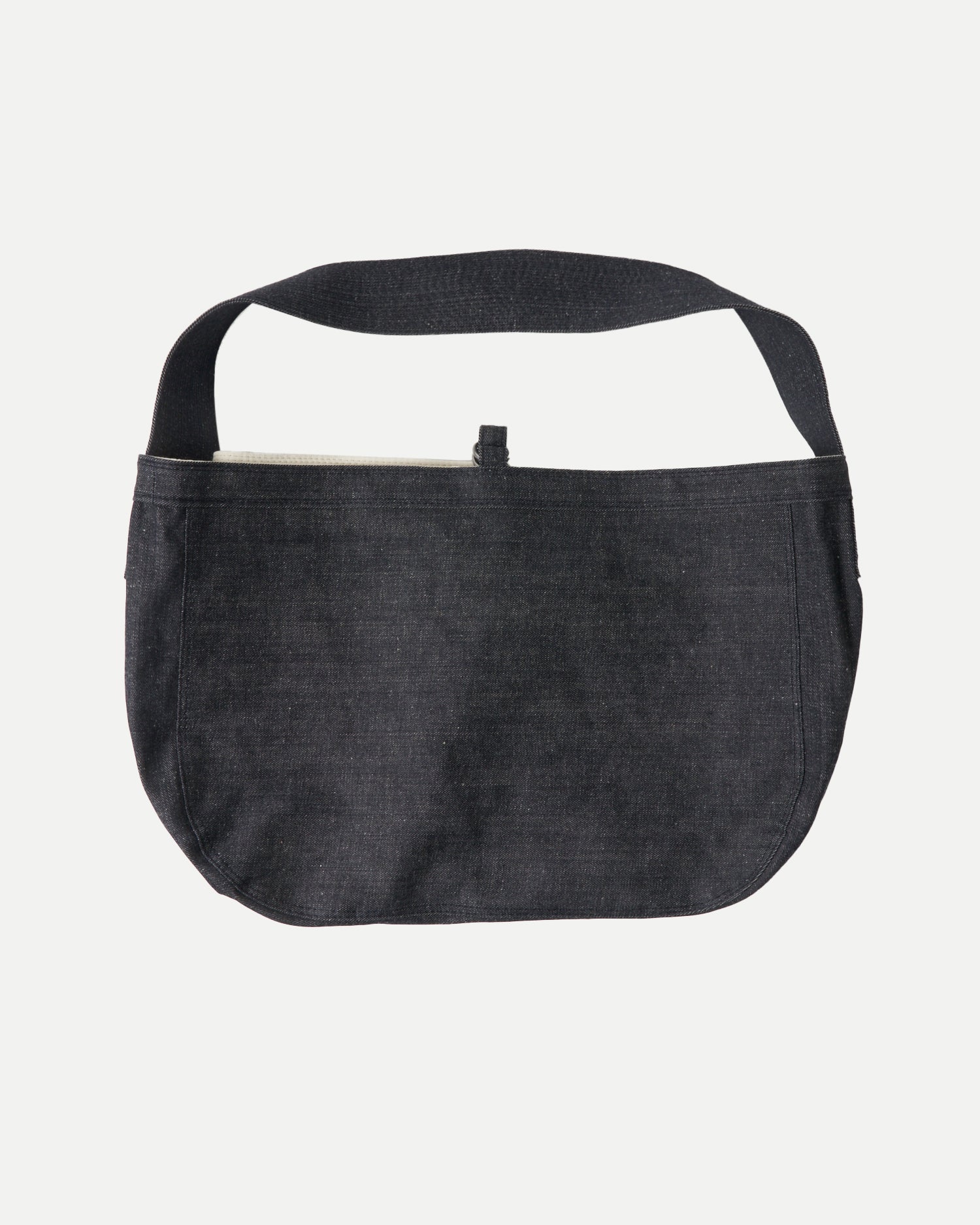 LOT.004 NEWSBOY BAG - Raw Indigo