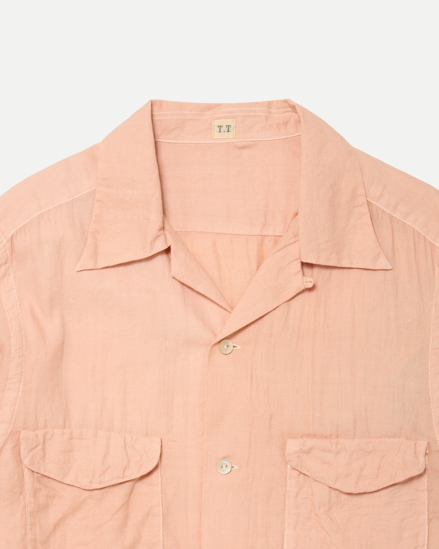 LOT.101 OPEN COLLAR SHIRT