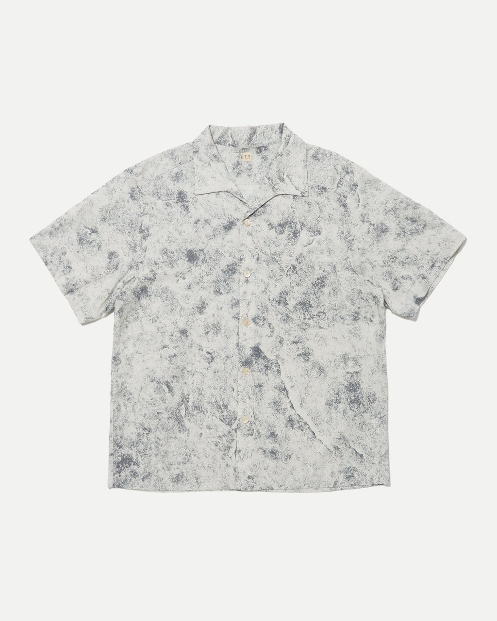 LOT.114 ITALIAN COLLAR SHIRT - Charcoal