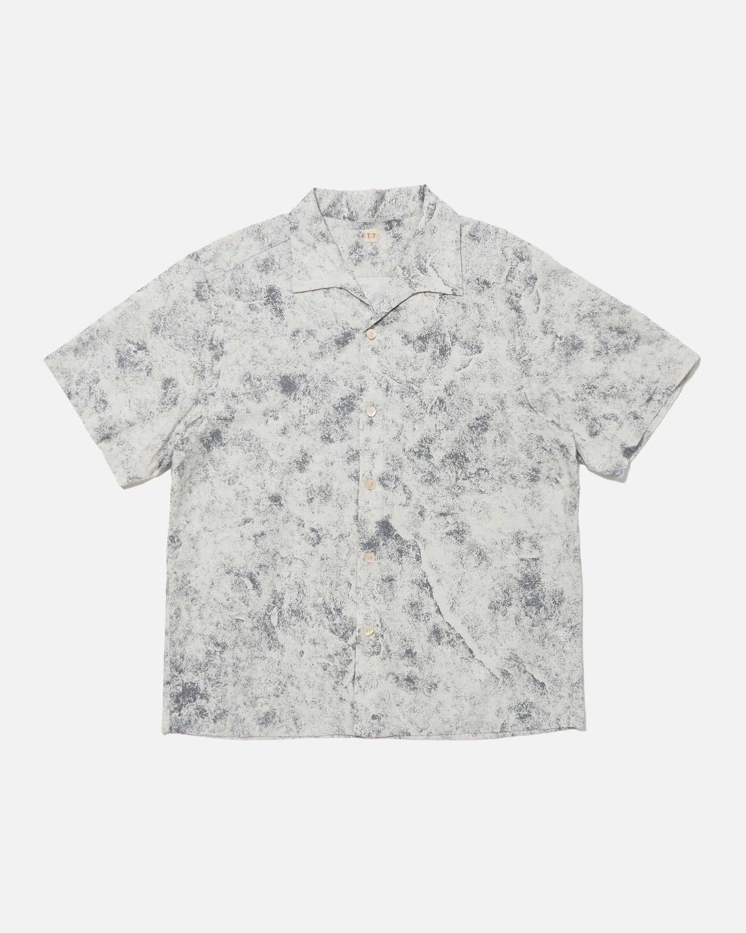 LOT.114 ITALIAN COLLAR SHIRT - Charcoal