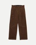 LOT.201 WORK TROUSERS - Melange Brown