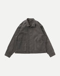 LOT.303 COVERALL JACKET - Natural Dyed Logwood Gray