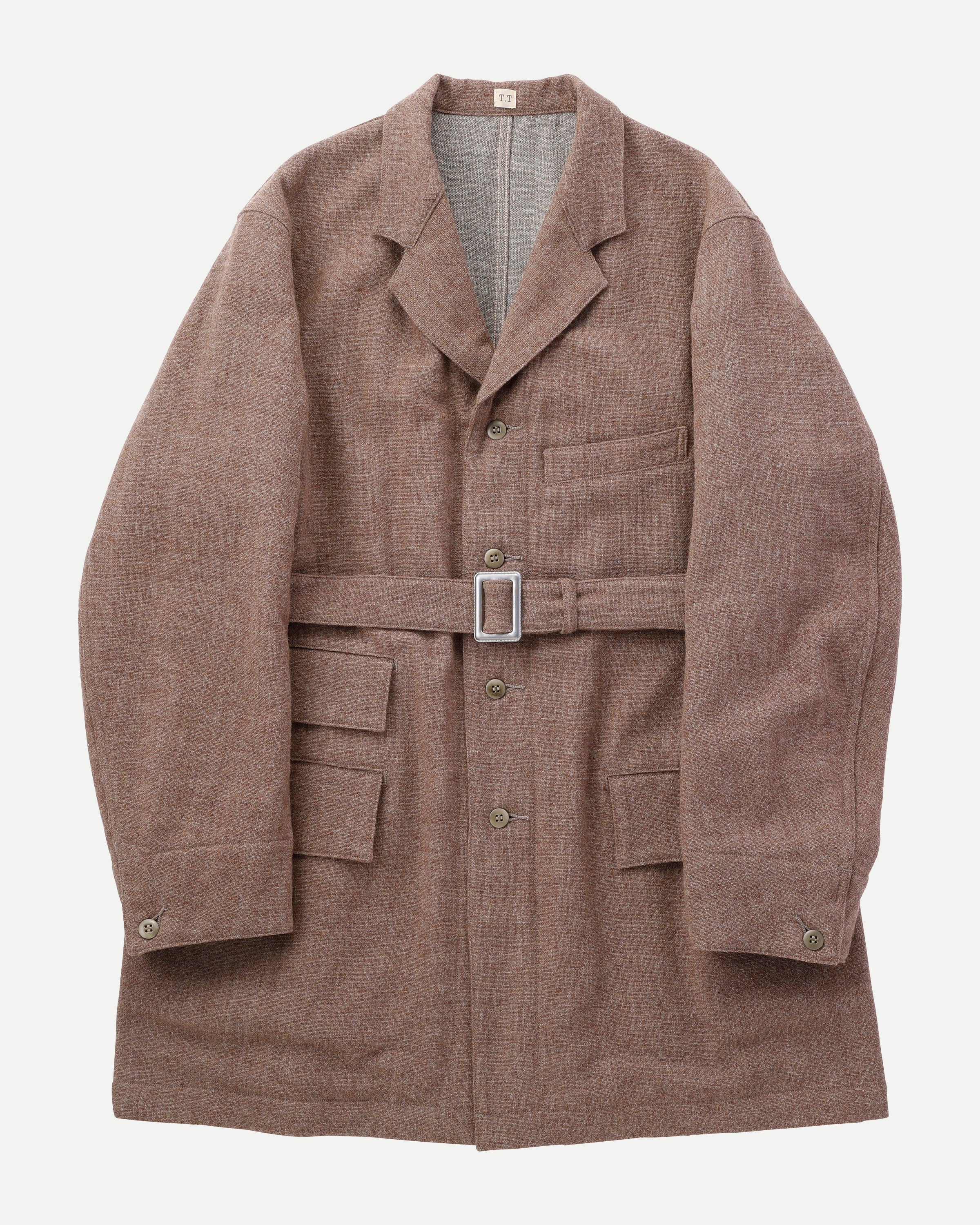 LOT.401 ENGINEER COAT - Melange Beige