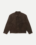 LOT.309 BUCKLE-BACKED JACKET - Damaged Mud Dyed Brown