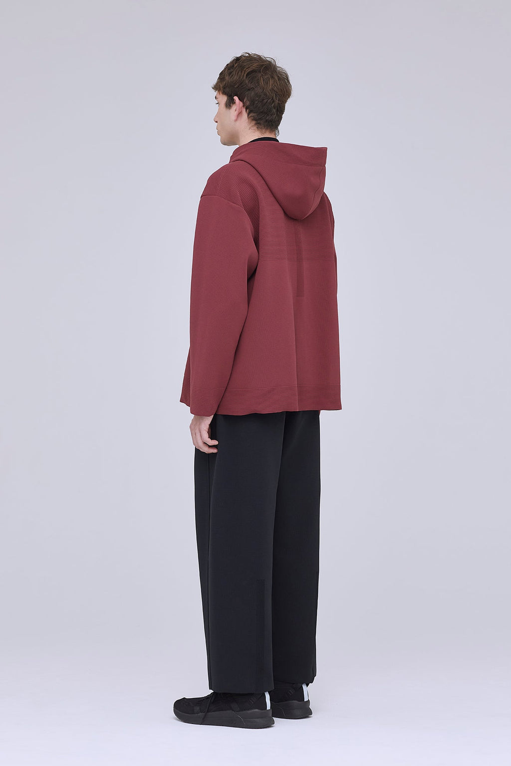 MILAN RIB HOODIE JACKET