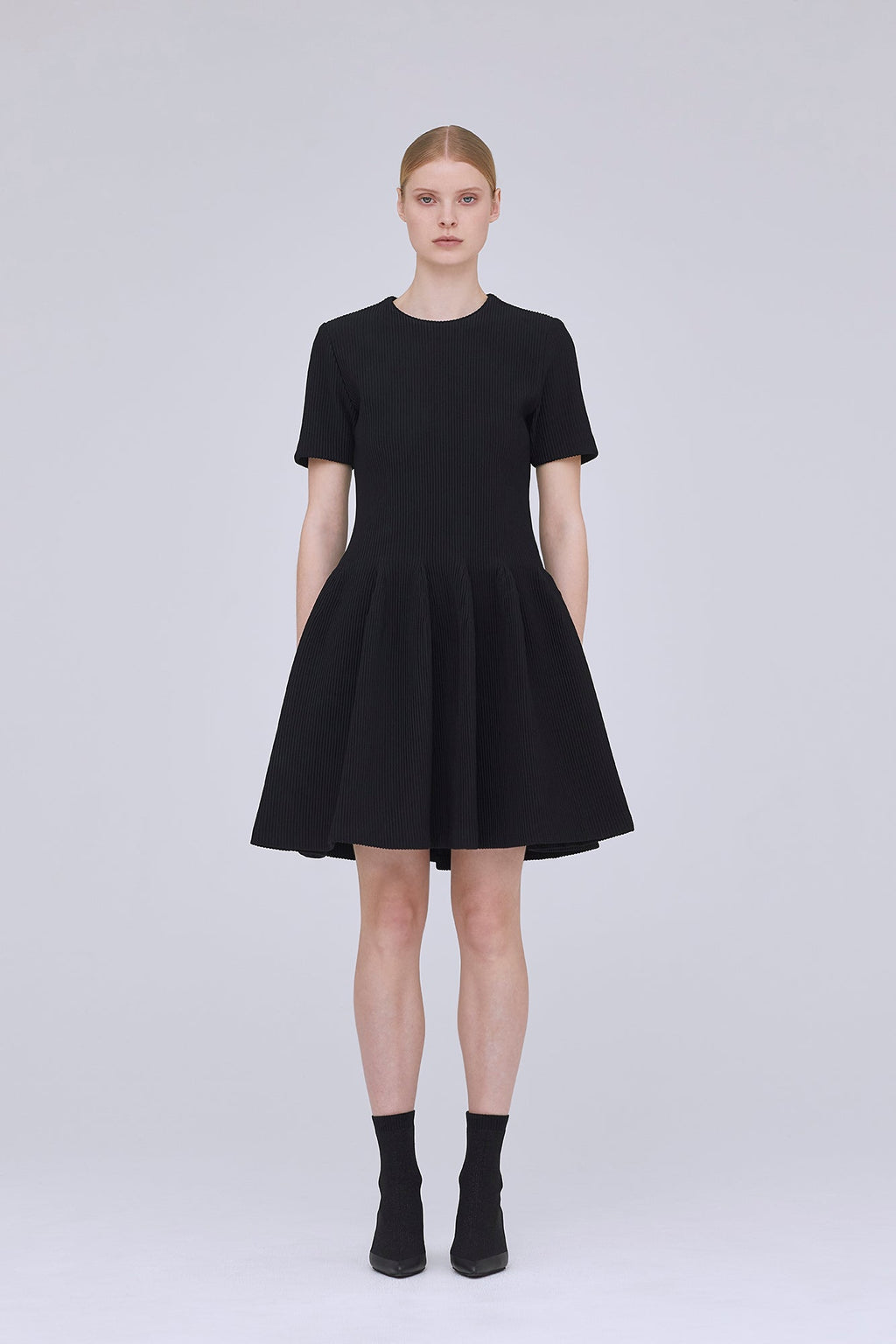 HYPHA SHORT SLEEVE MINI DRESS